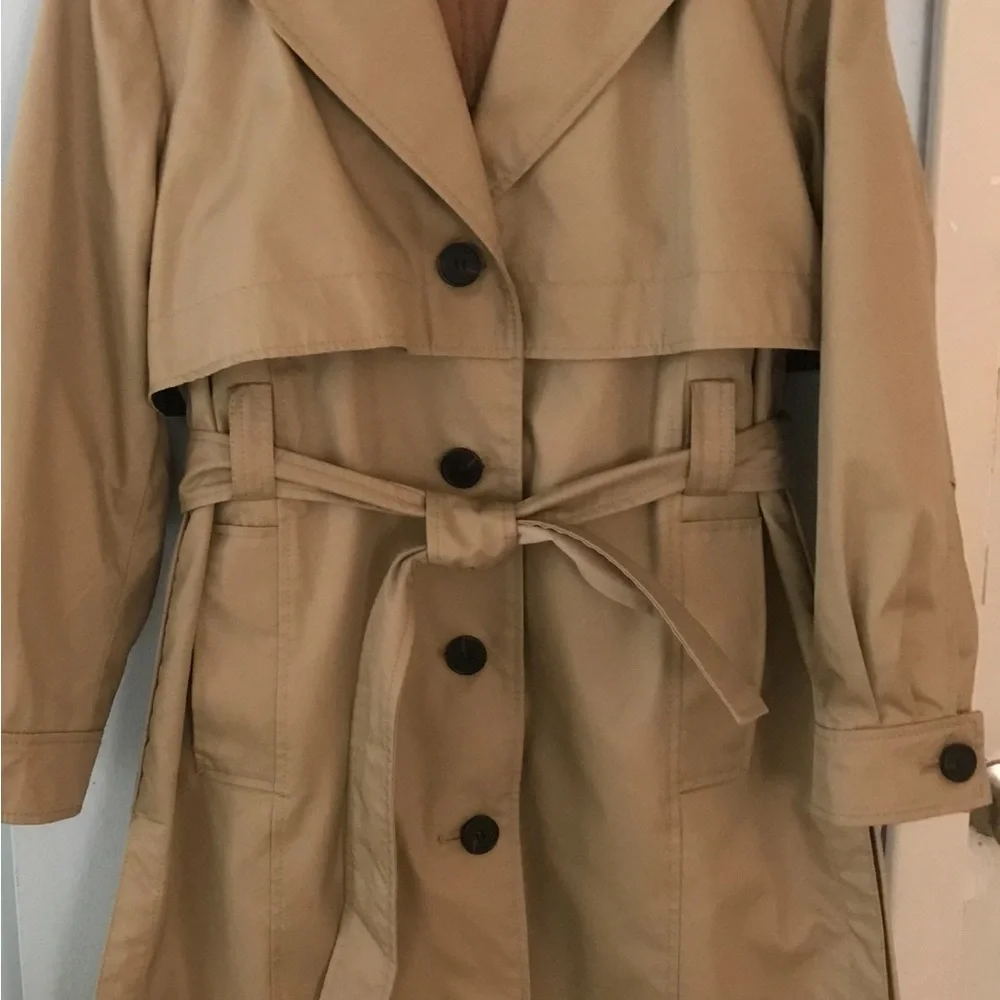 Quilted Long Trench COACH - Picture 2 of 11